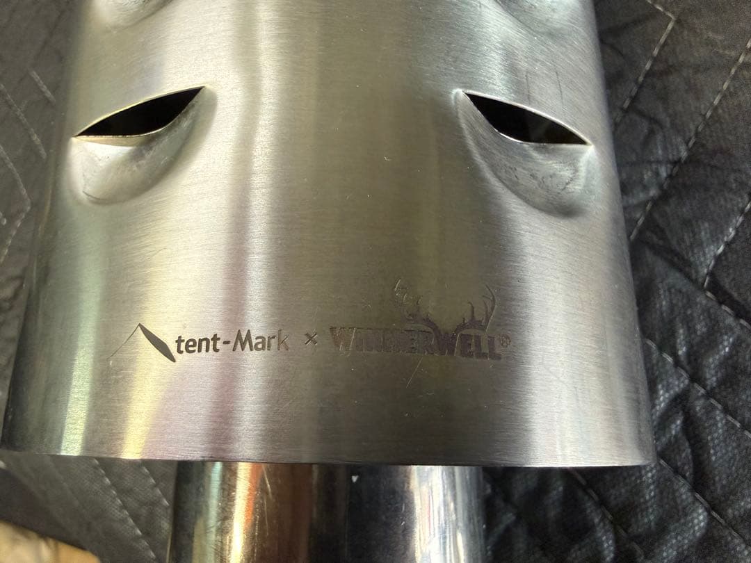 テンマクデザイン　ウッドストーブM 三重煙突　63mm