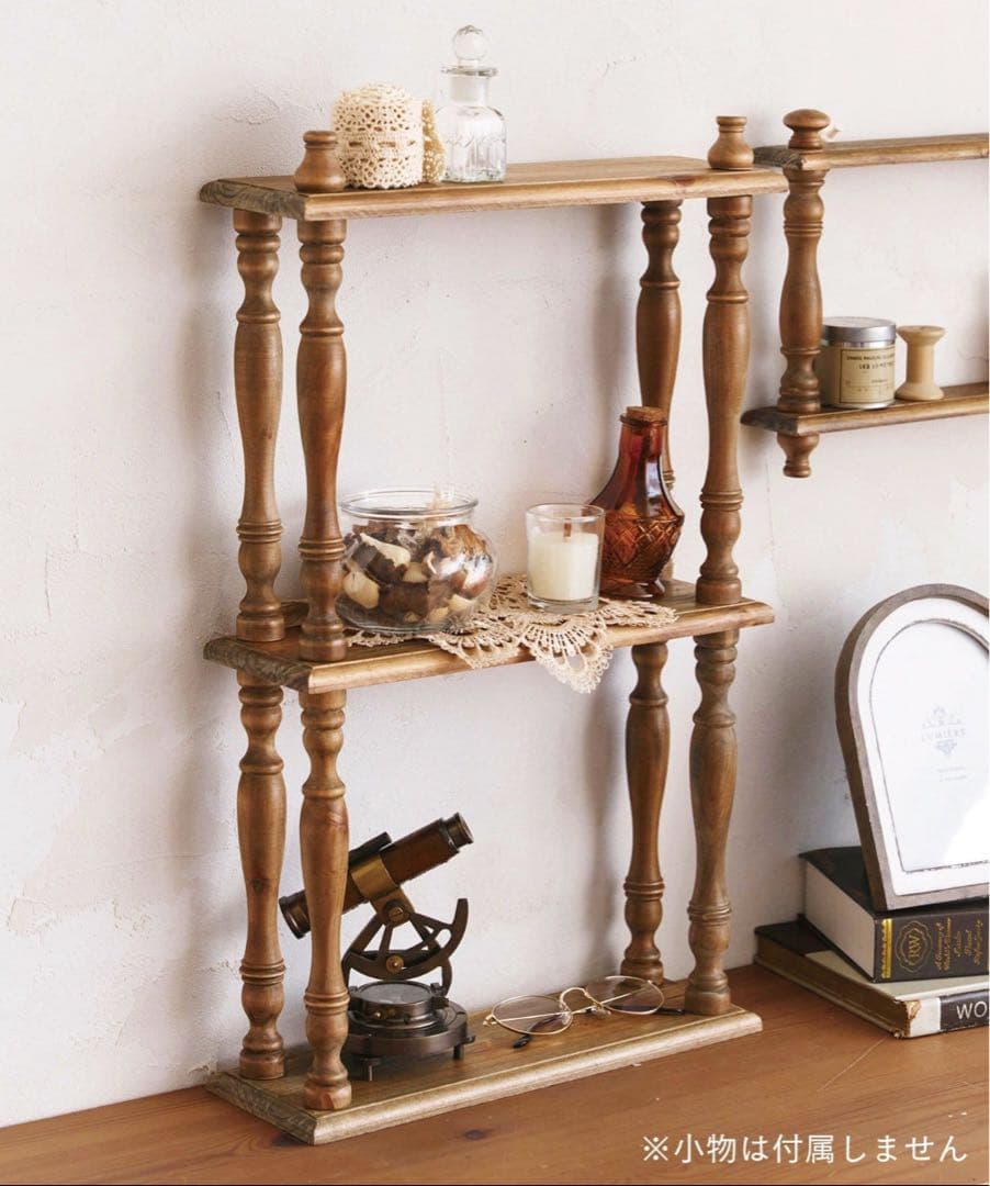 アンティーク　ウォールラック