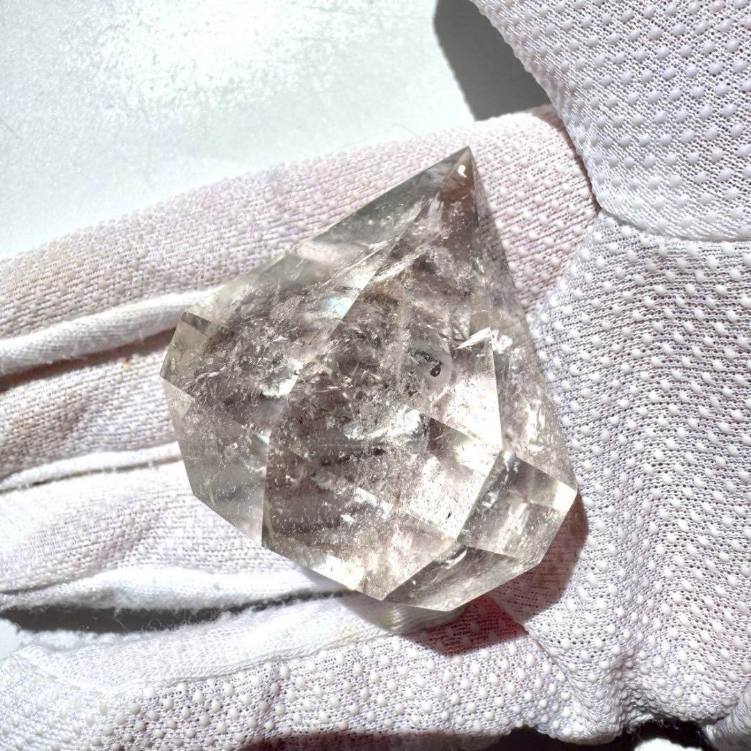 レインボー アイリスクォーツ ダイヤモンドカット