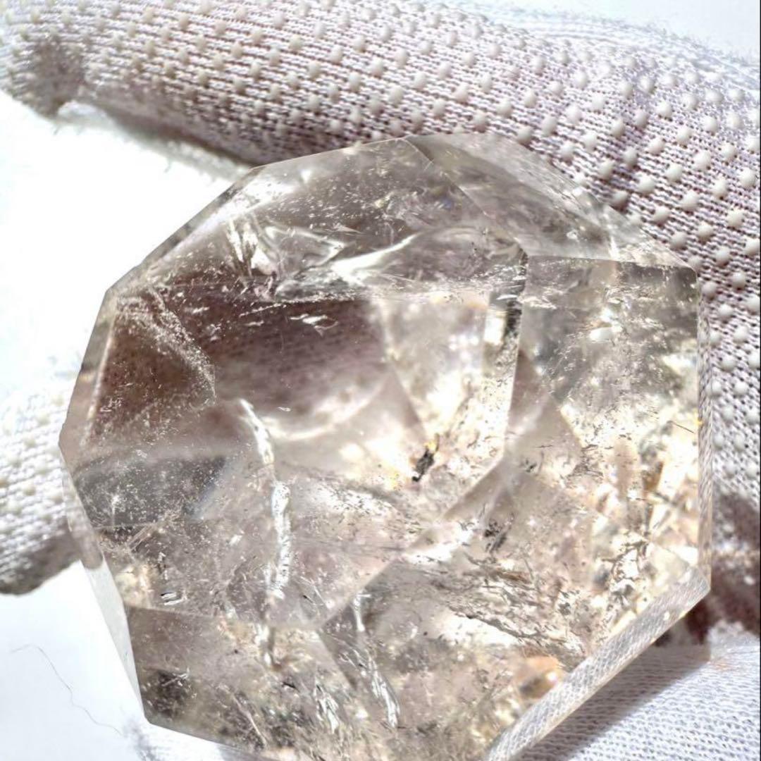 レインボー アイリスクォーツ ダイヤモンドカット