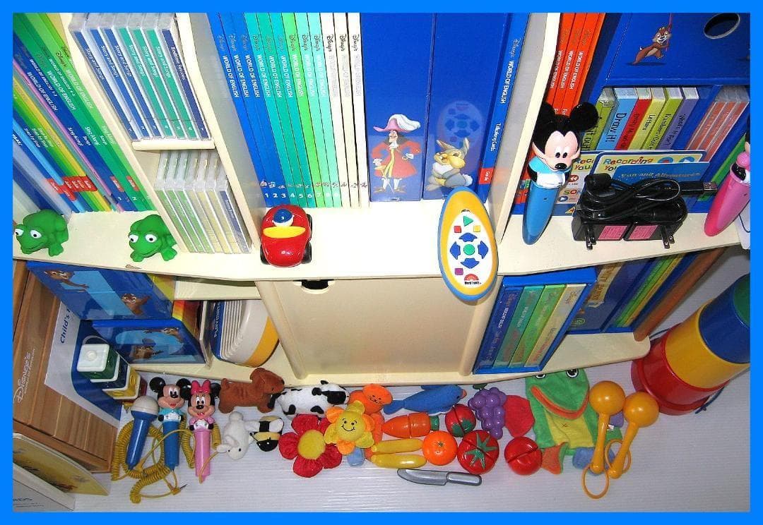 専用出品2018【未使用に近いセット】新子役 最上セット ディズニー英語 dwe