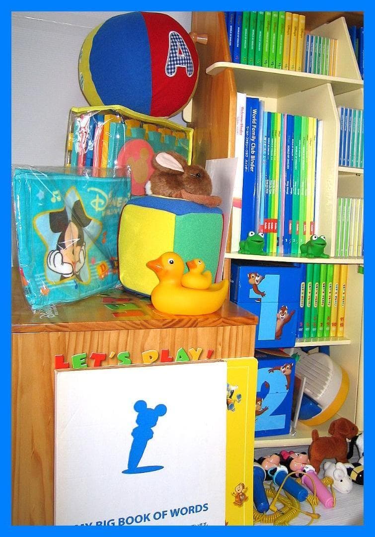 専用出品2018【未使用に近いセット】新子役 最上セット ディズニー英語 dwe