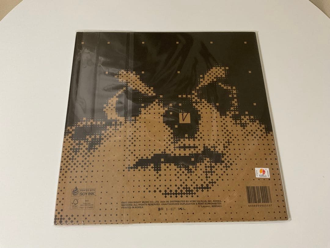 Layover BTS V テテLPレコードアナログ盤