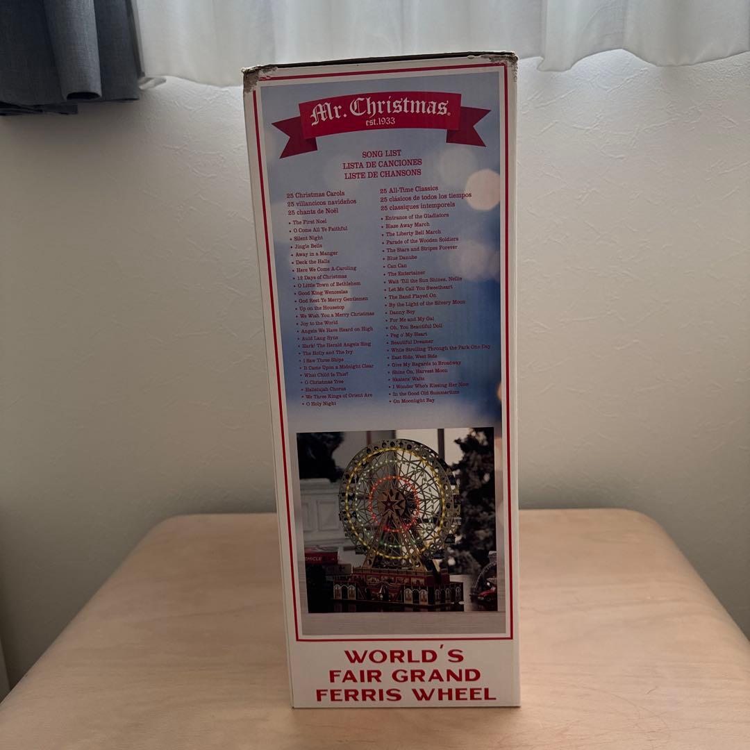 Mr. Christmas 大観覧車 イルミネーション オルゴール 90周年