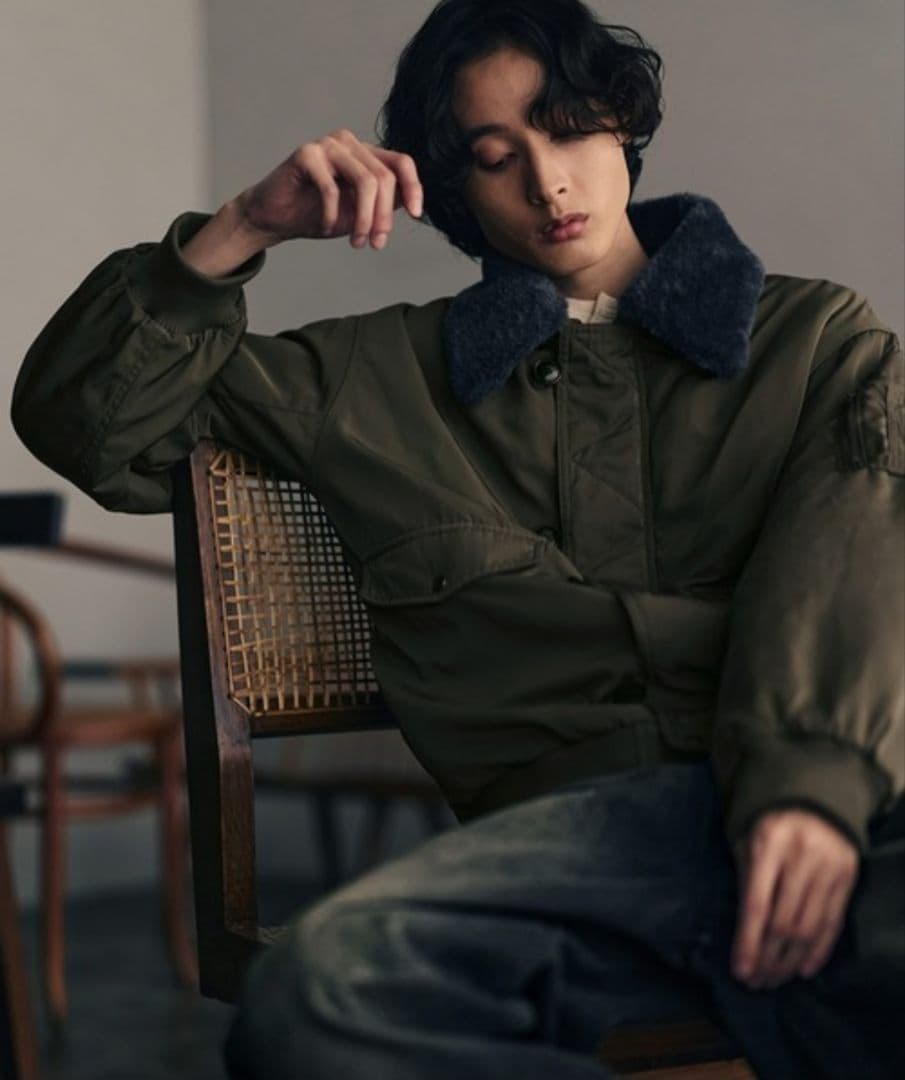 Bleme 2WAYフライトジャケット/N-2B ミリタリージャケット