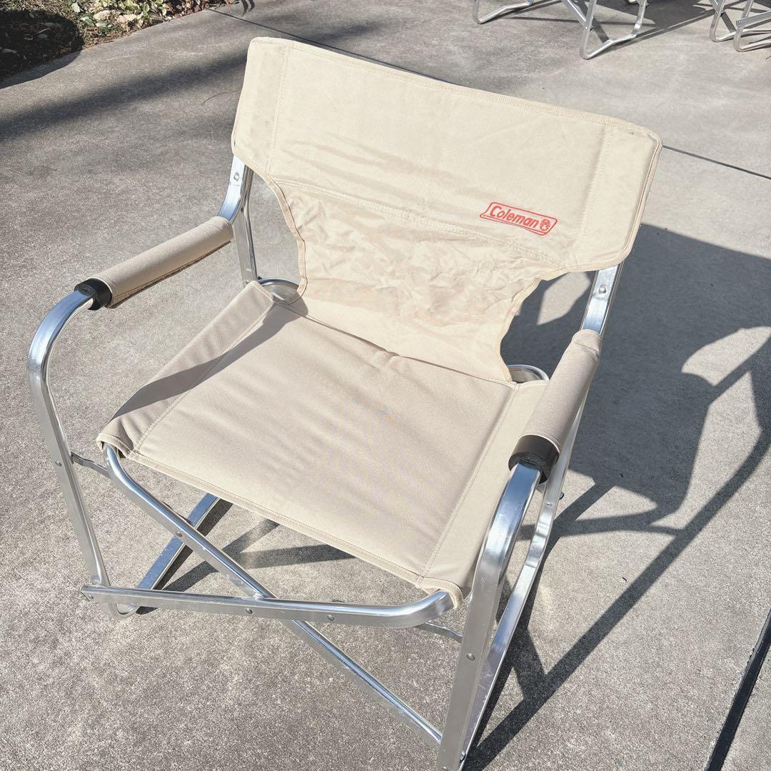 ☆廃盤カラー☆コールマン　デッキチェア　　（キャプテンチェア）２脚セット