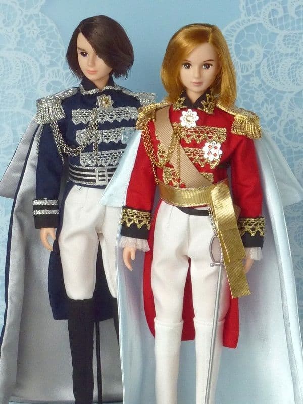 宝塚歌劇 男役衣装風『オスカル&アンドレ』⑥