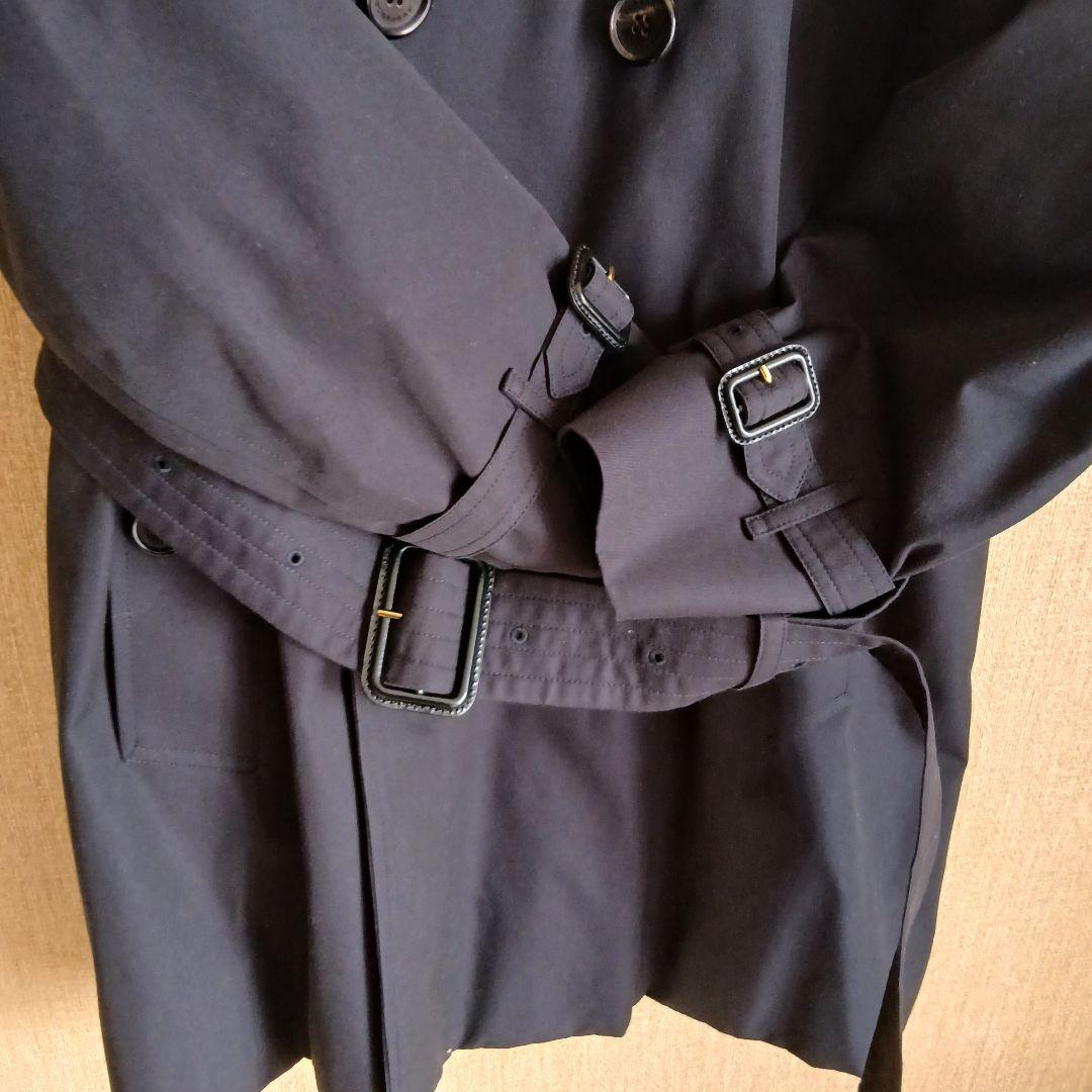 バーバリー ケンジントン ネイビー トレンチコートSサイズ