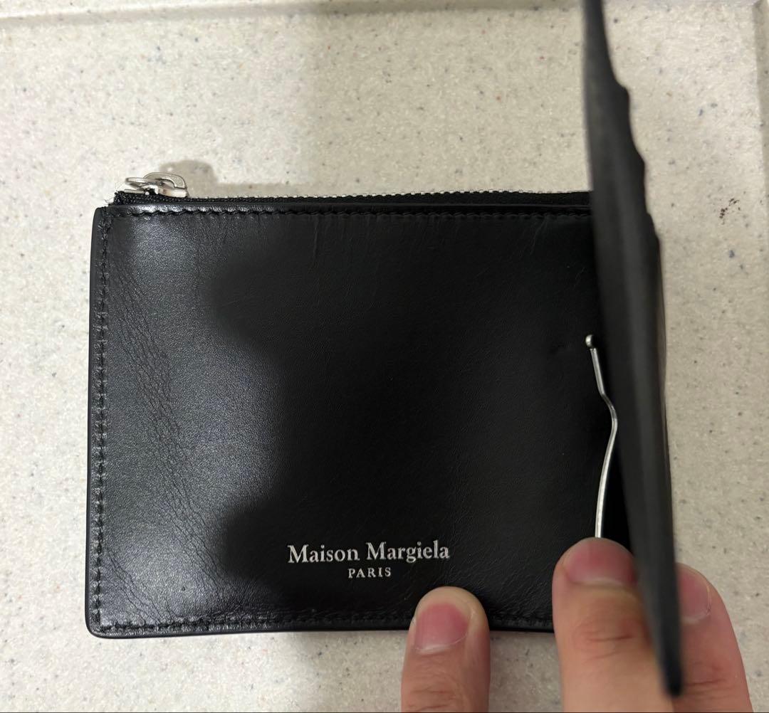 【極美品】 Maison Margiela 二つ折り財布　マネークリップ