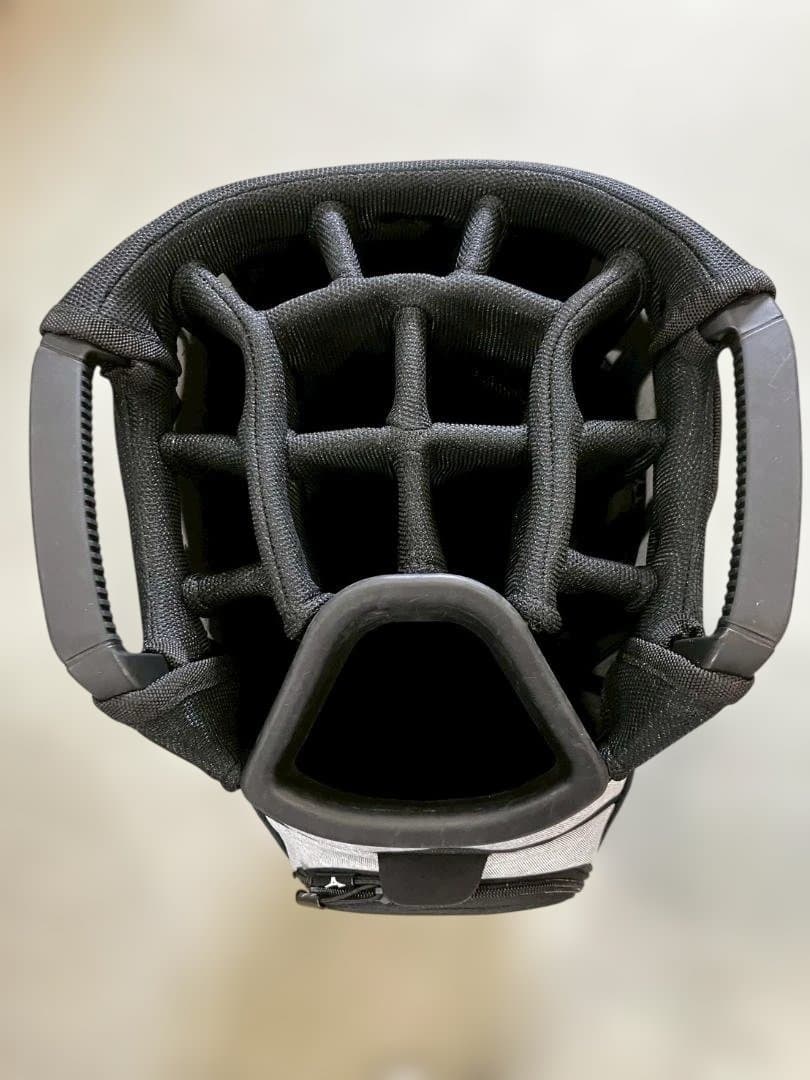 【中古美品】Mizuno BR-D 大容量 ゴルフバッグ グレー/ブラック