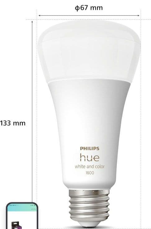 Philips Hue スマート電球 E26 100W フルカラー