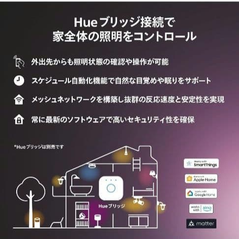 Philips Hue スマート電球 E26 100W フルカラー