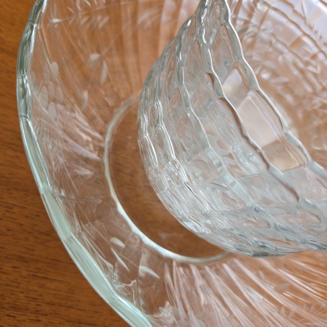 【Crisal Portugal】アンティークガラスセット