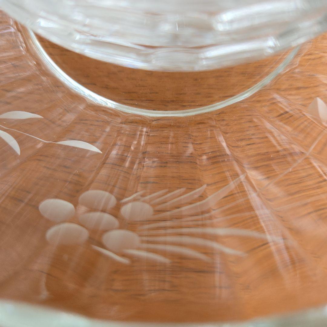 【Crisal Portugal】アンティークガラスセット