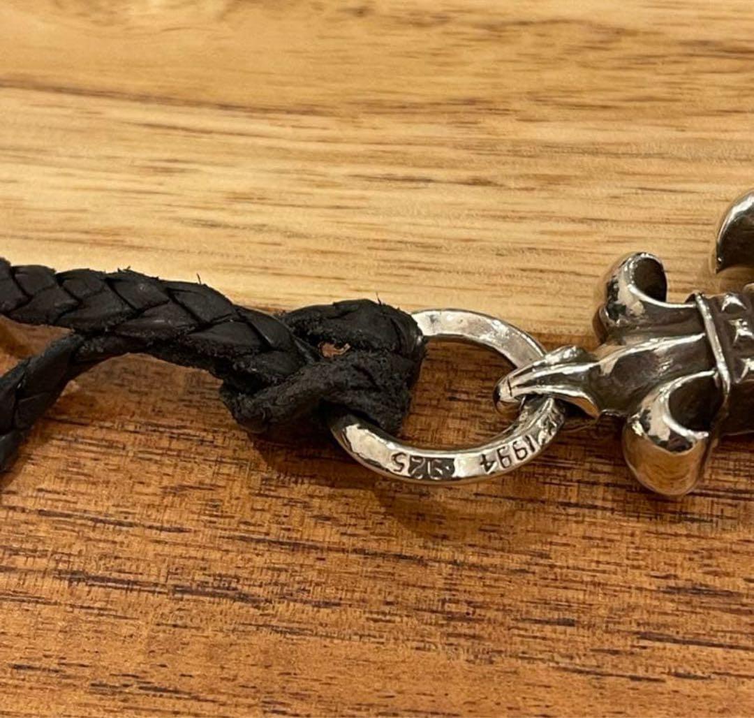 あと少しで掲載終了しますクロムハーツ BSフレアペンダントタイニーレザーブレード