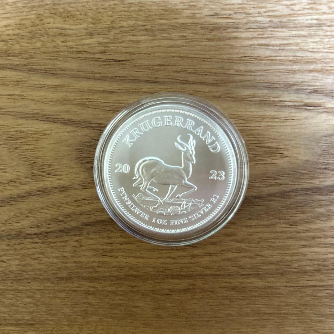 純銀　クルーガーランド銀貨　2023