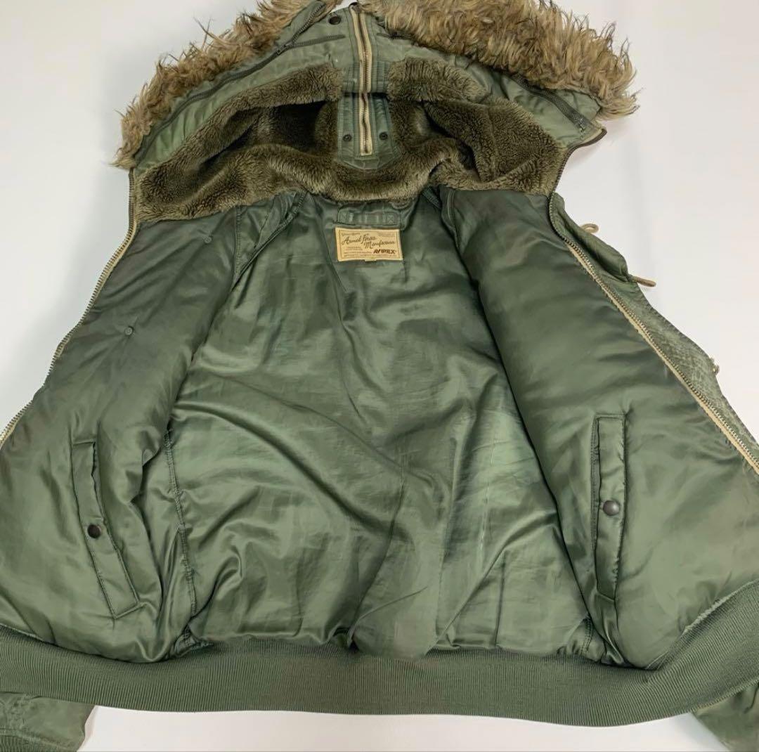 AVIREX【N-2B 大きいサイズ】フライトジャケット ミリタリー XL