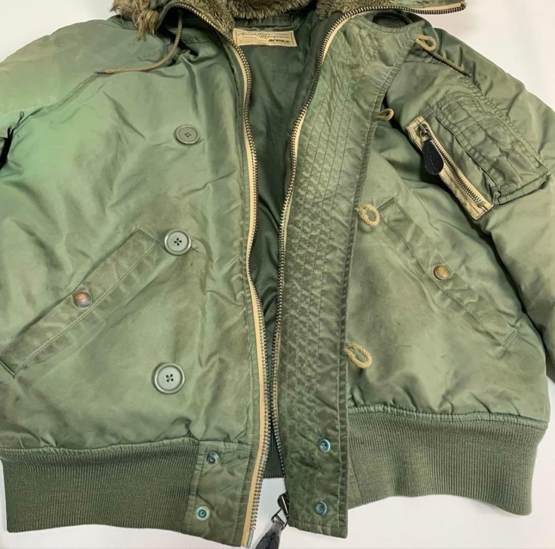 AVIREX【N-2B 大きいサイズ】フライトジャケット ミリタリー XL