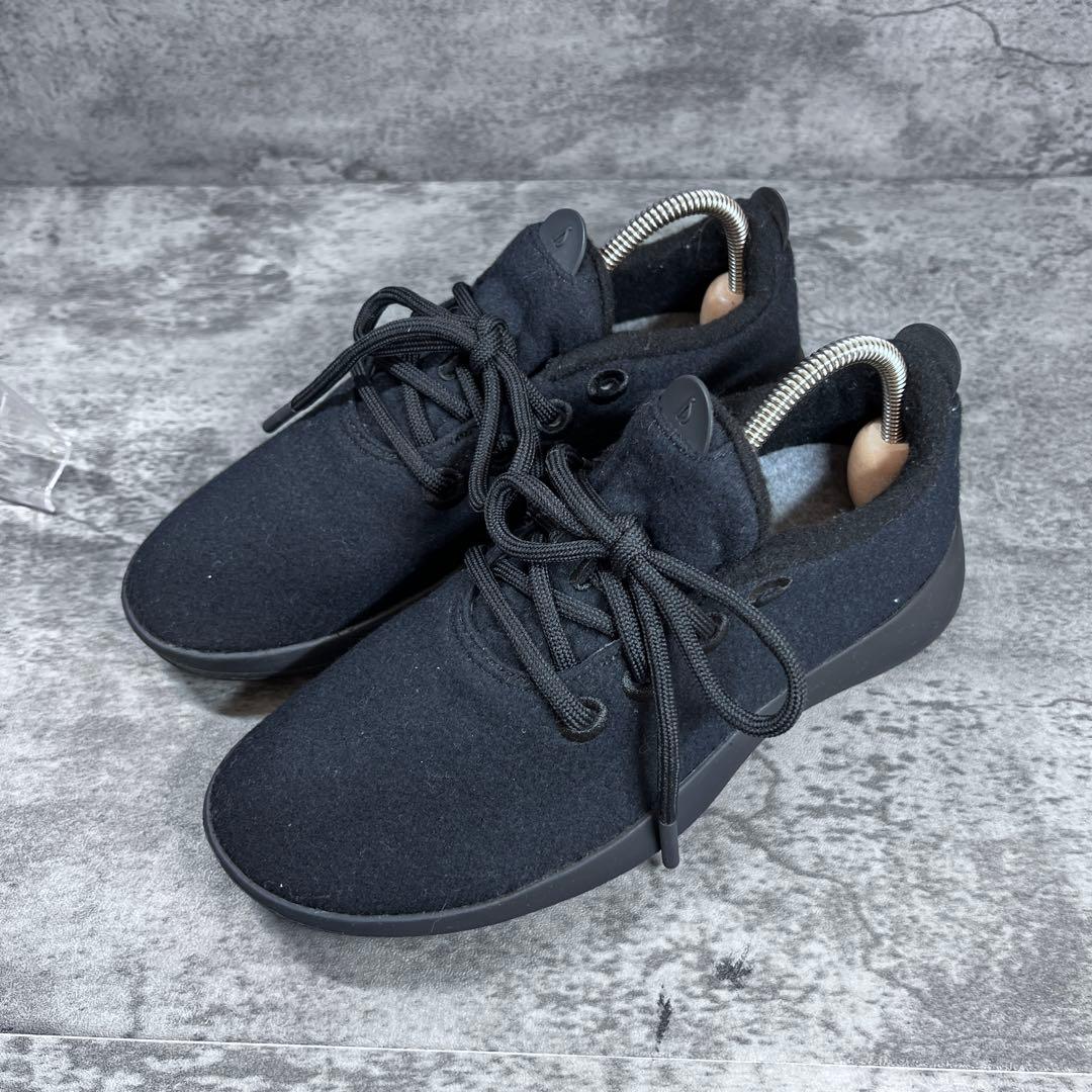 極美品【オールバーズ】（24）スニーカー ウールランナーミズル 防水 WRM