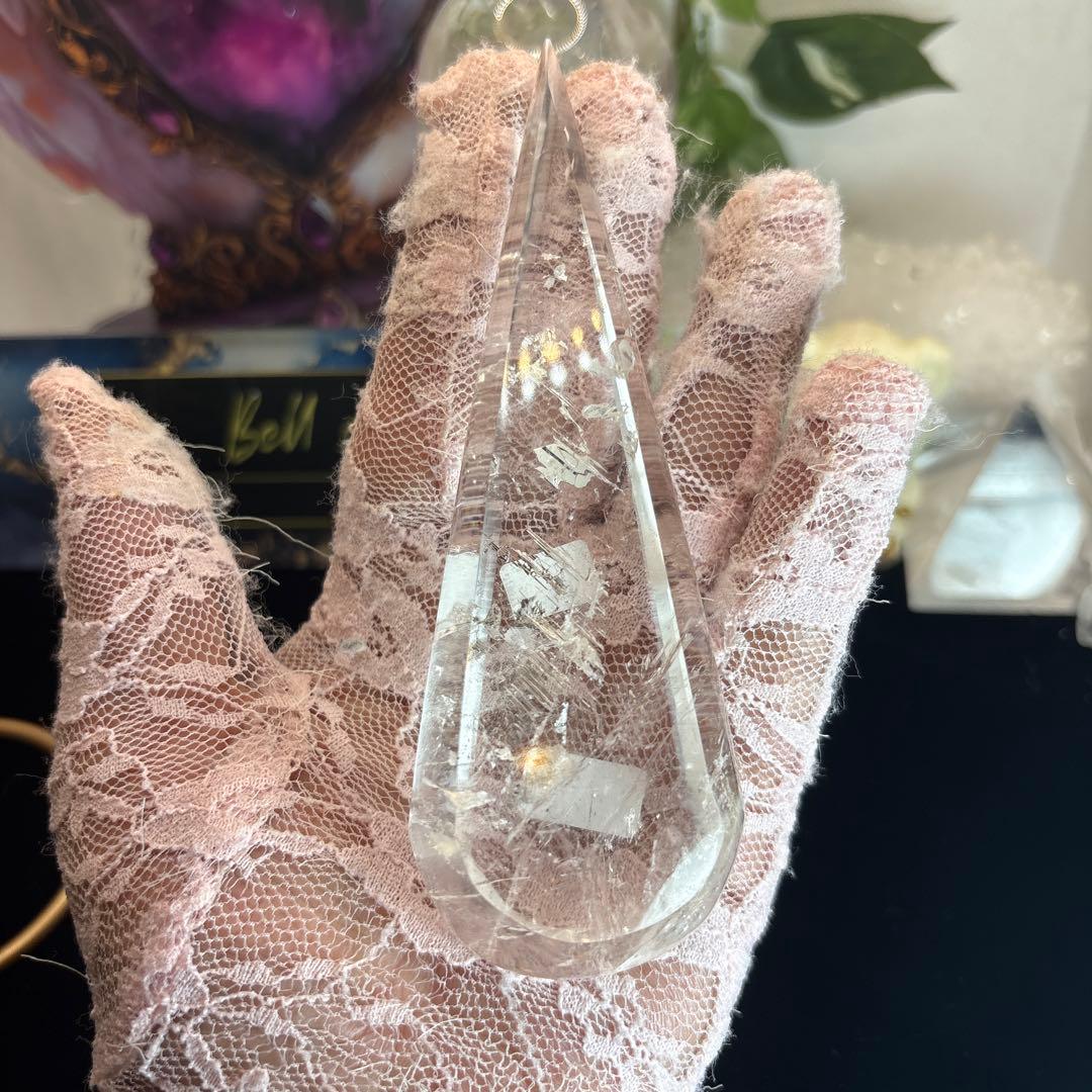 高品質 水晶 雫No.1779 透明感♡