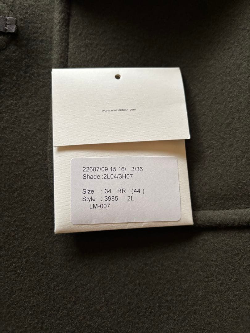 MACKINTOSH ダッフルコート34