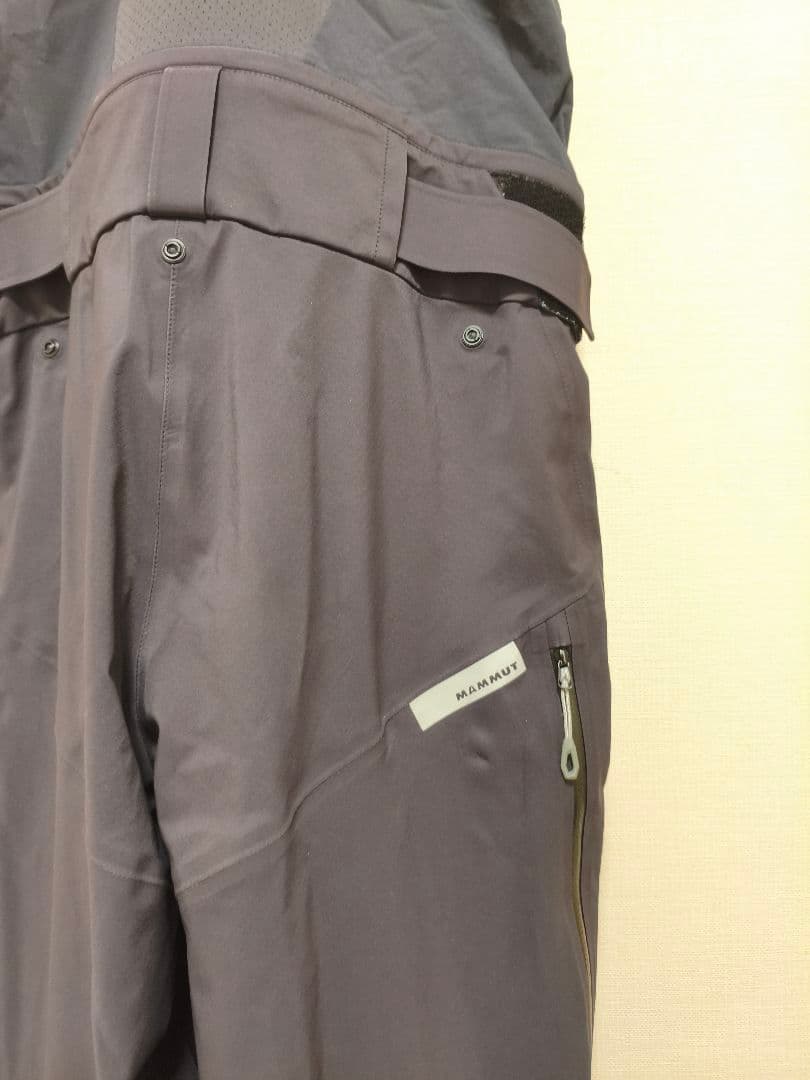 マムート メンズ ハルディグラット ビブ パンツ サイズ46SH (S SH)