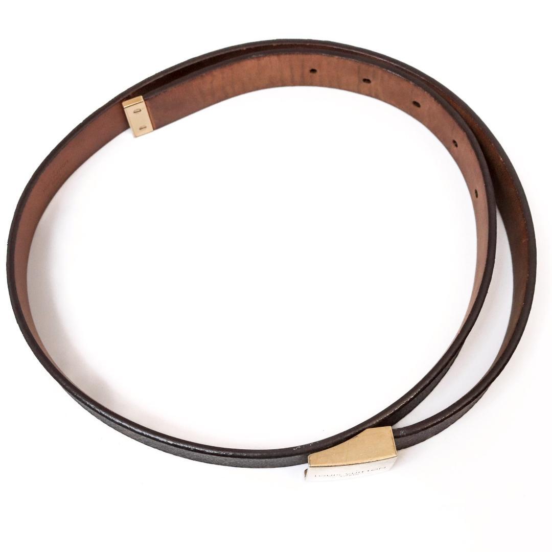 ルイヴィトン モノグラム サンチュールキャレ 95cm±3 箱付 仏製 1057