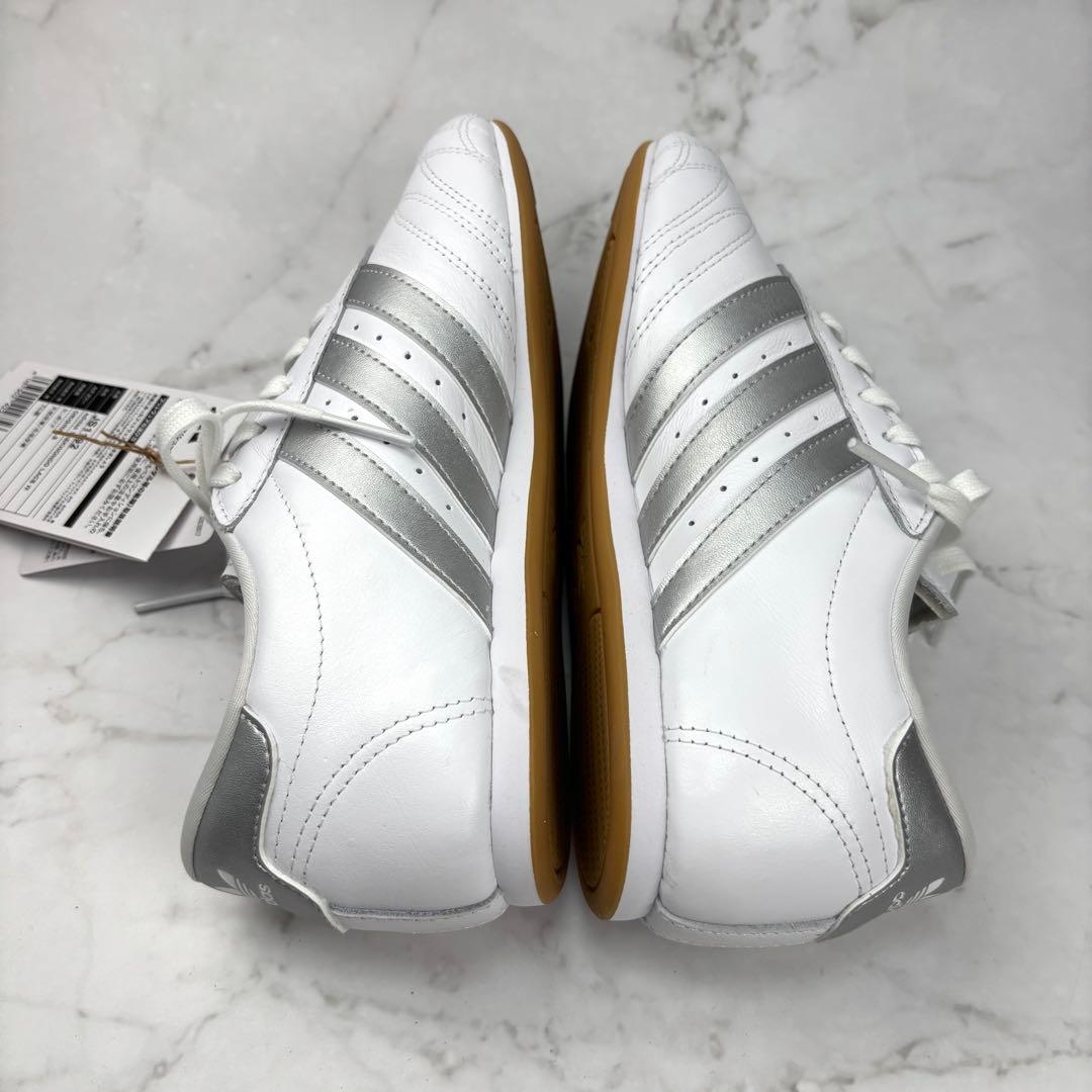 【新品】adidas テコンドー シューレース スニーカー 23 レザー 白