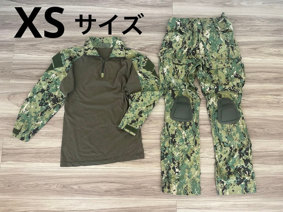 S&G CRYE コンバットシャツ GEN3 AOR2 リアルスペック　サバゲー