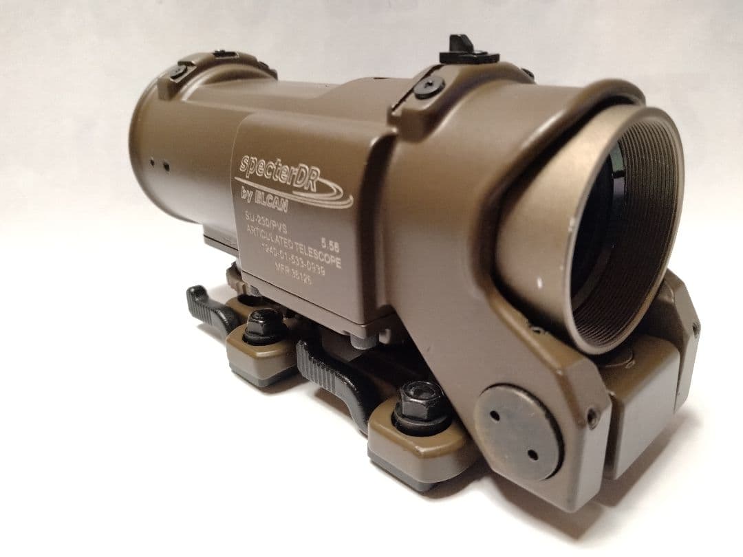 ELCAN Specter DR タイプ 1x 4x ライフルスコープ FDE