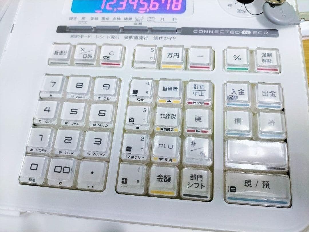 カシオレジスター　SR-S200　最新機種　スマホ設定売上管理　700444