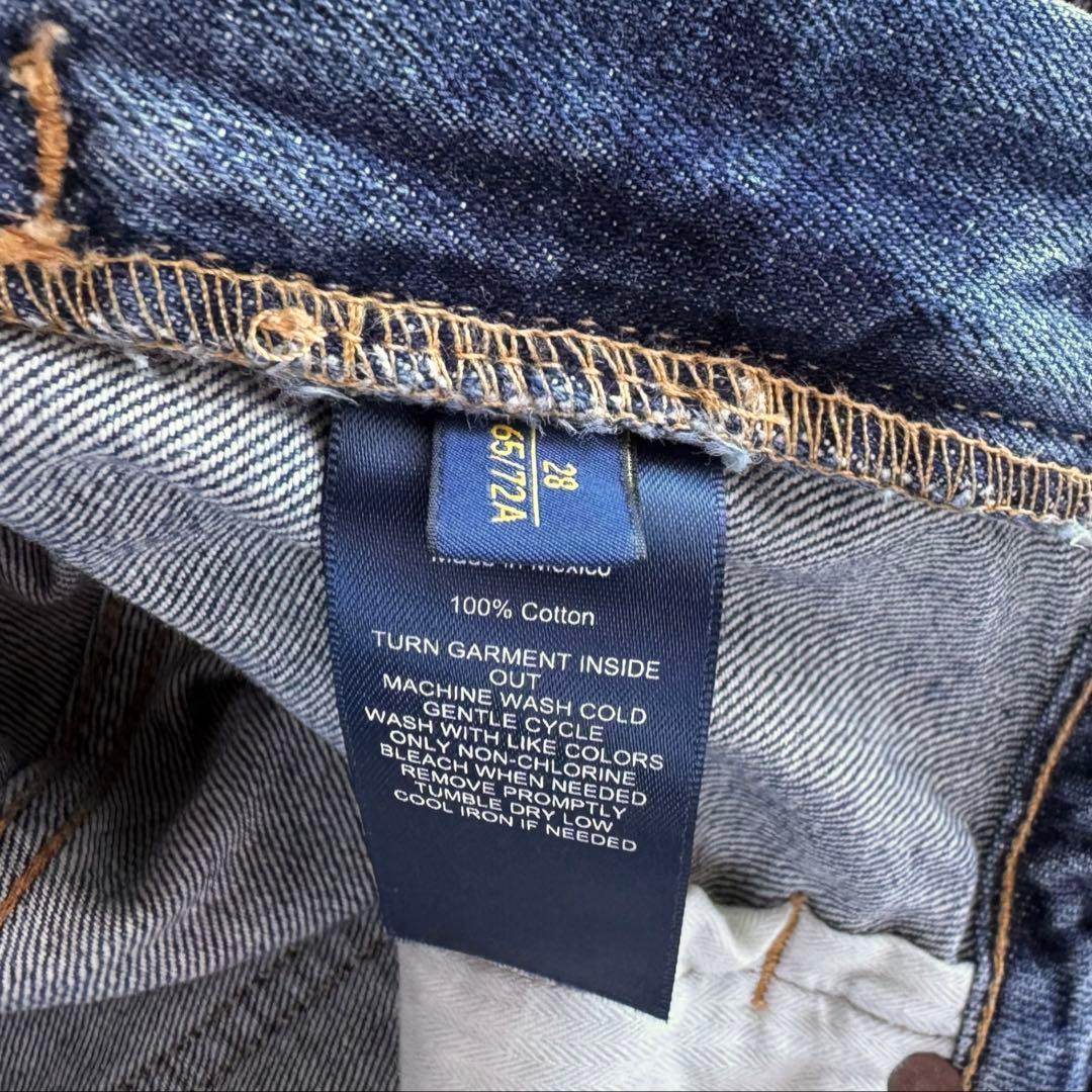 希少Polo RALPH LAUREN グランジペイント デニムパンツ W28