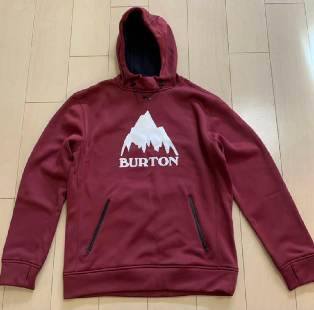Burton 撥水パーカー ボルドー S