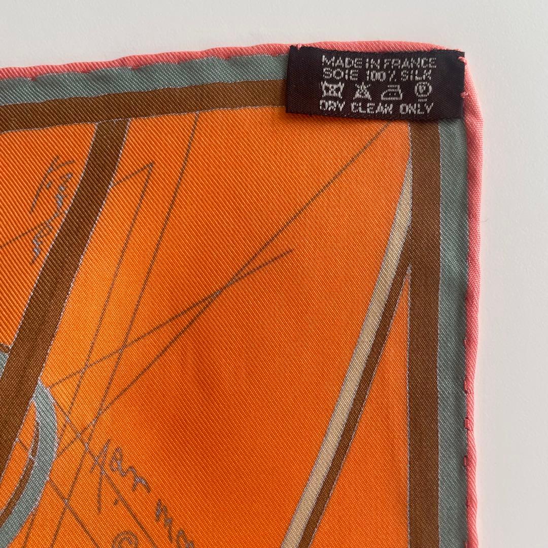 【エルメス】シルクスカーフ90㎝