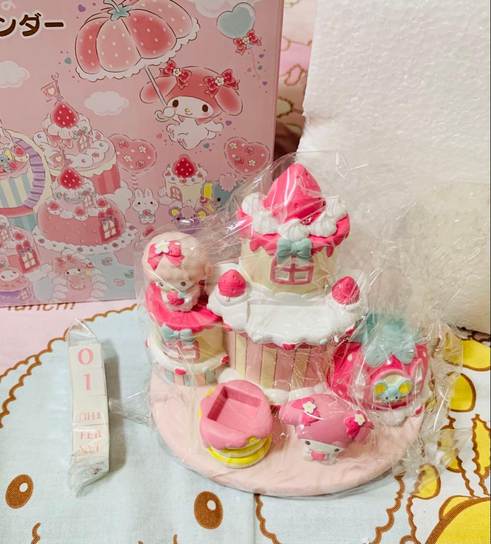 日*1様 マイメロディ 万年カレンダー サンリオ マイスウィートピアノ 置物