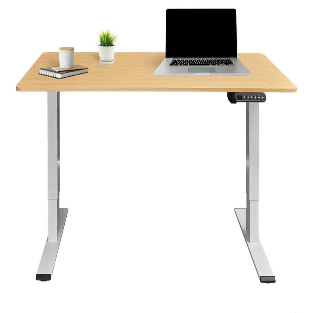 机　昇降式デスク　パソコンデスク　120cm×60cm 高さ72〜117cm