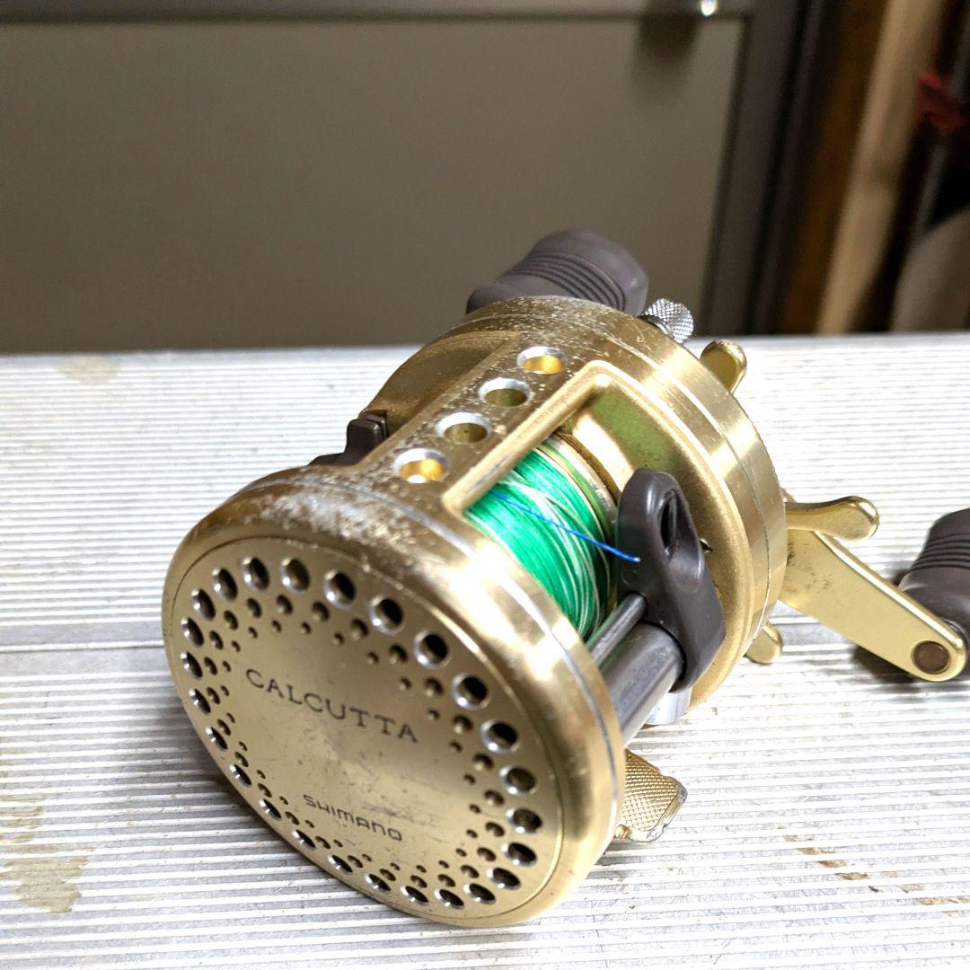 カルカッタXT201 ベイトリール　シマノ　バス釣り　雷魚釣り　ナマズ釣り