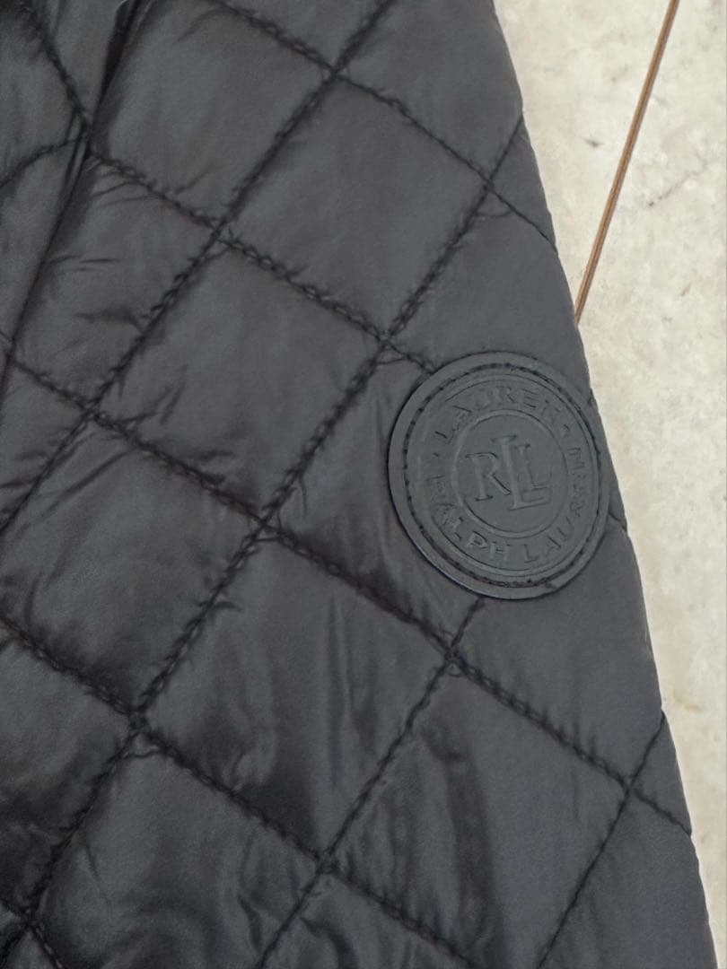 LAUREN ラルフローレン　ブラック キルティング ダウン