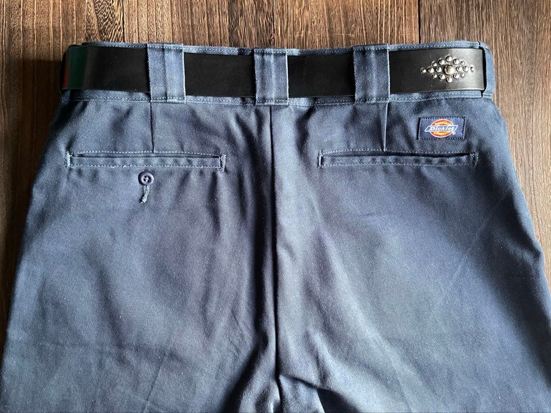 ディッキーズ874専用スタッズベルト　昭南ベンズ　シルバー　HTC CALEE