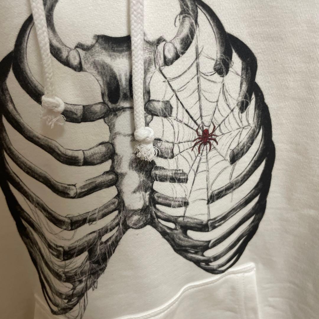 あ*お様 新品未使用Noremidボーン ホワイトパーカー