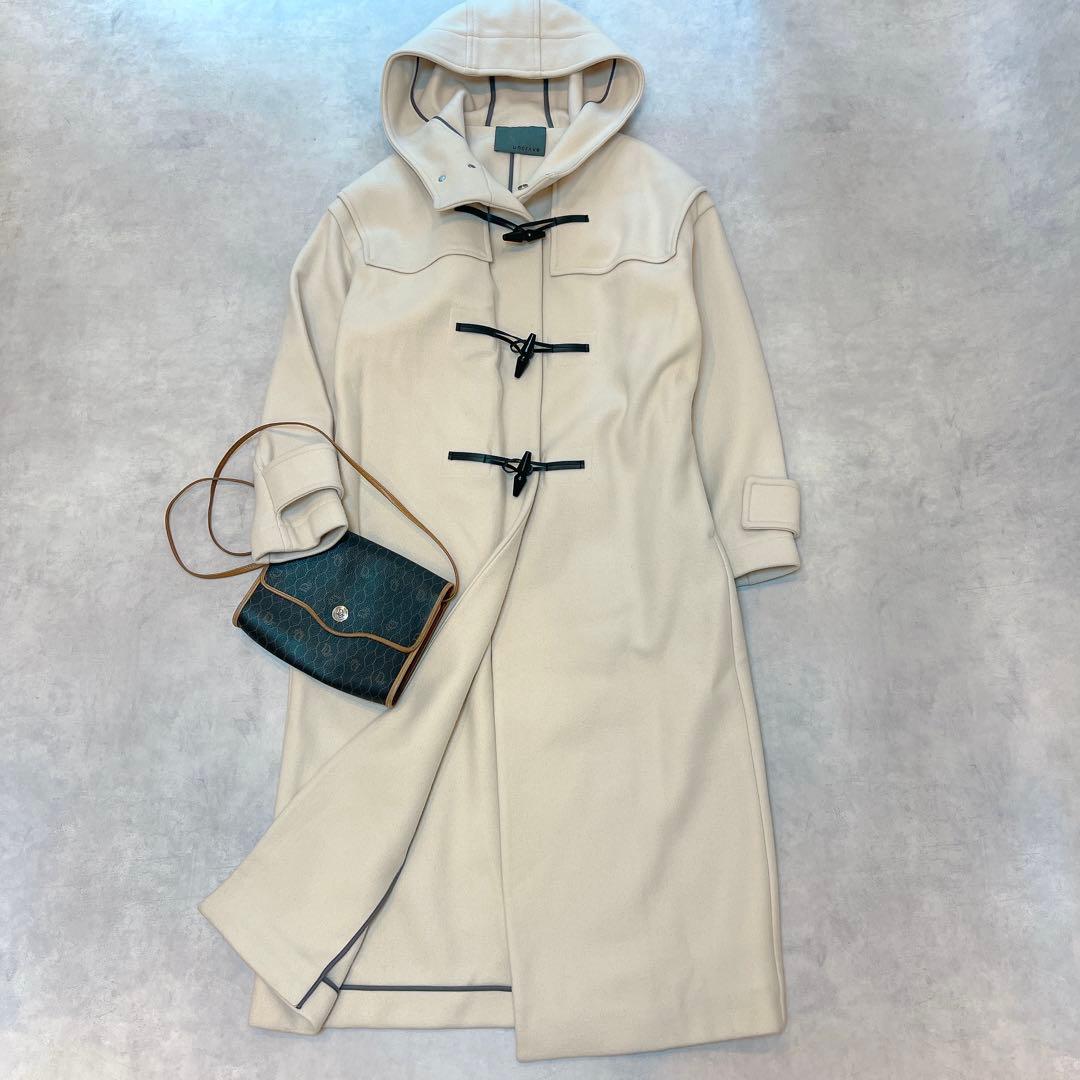 人気◆アンクレイヴ プルーフメルトンダッフルコート ロング丈◇オフホワイト 2