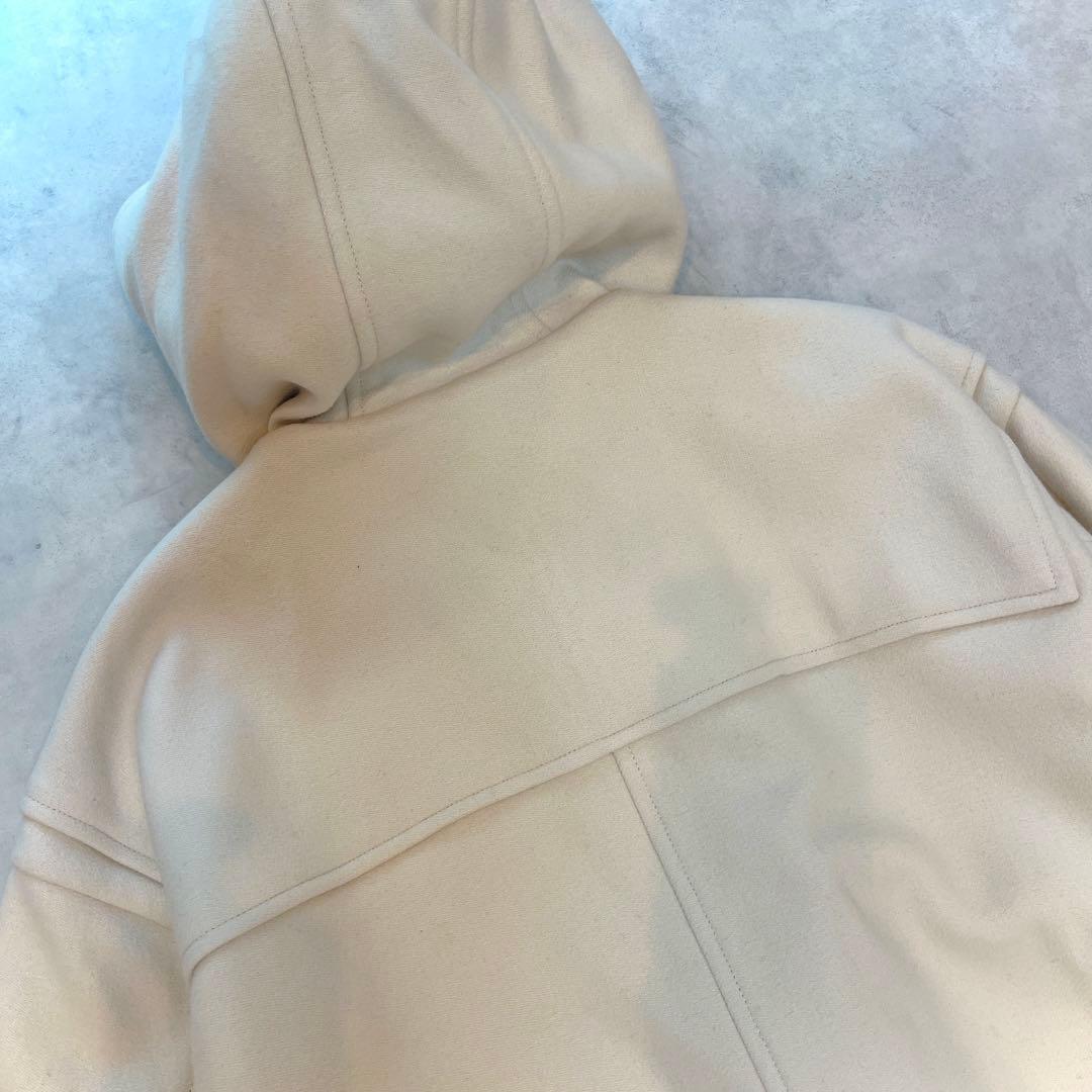 人気◆アンクレイヴ プルーフメルトンダッフルコート ロング丈◇オフホワイト 2