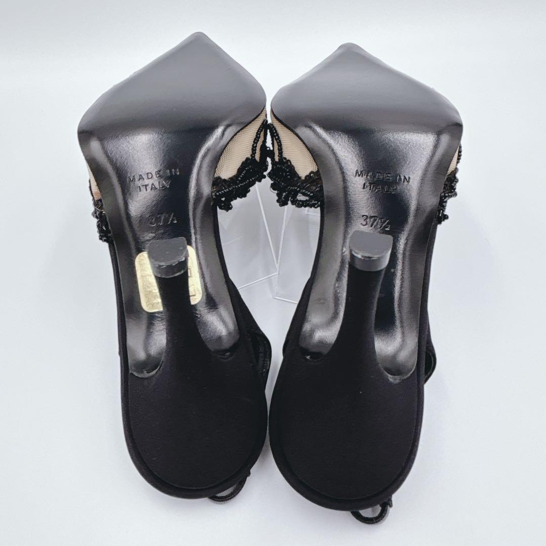 【美品】RENE CAOVILLA レネカオヴィラ ビジューハイヒール　パンプス