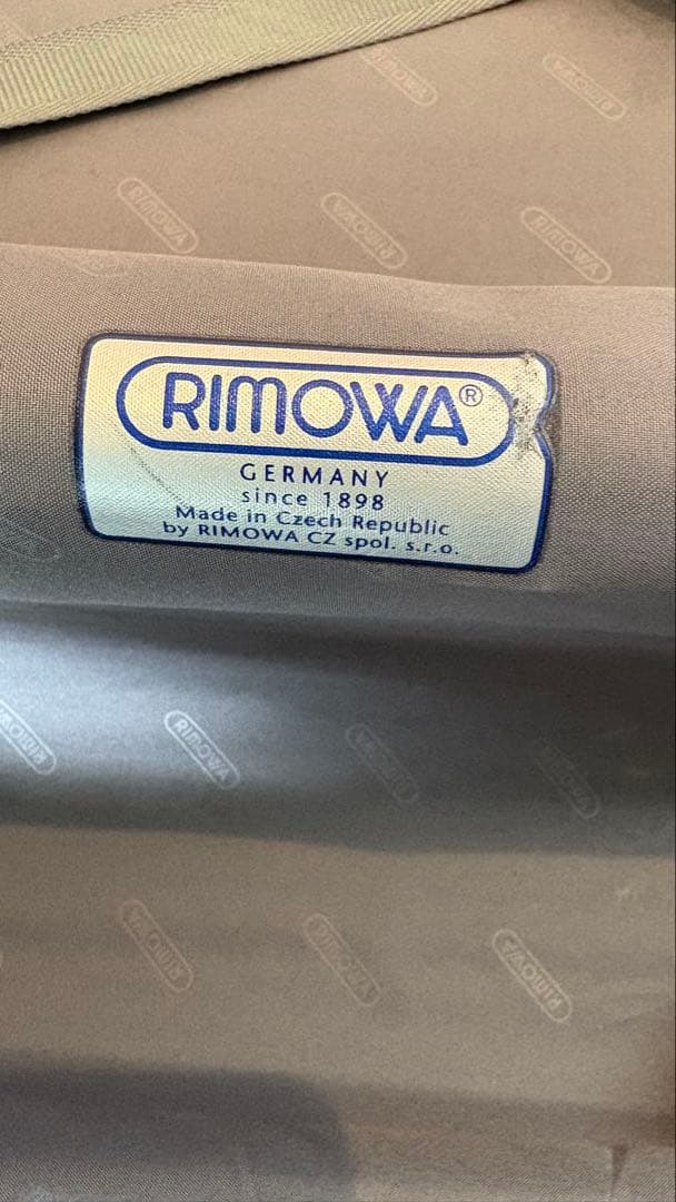 リモワ　サルサ　ブラック　キャリーケース　35L 2輪　機内持ち込み