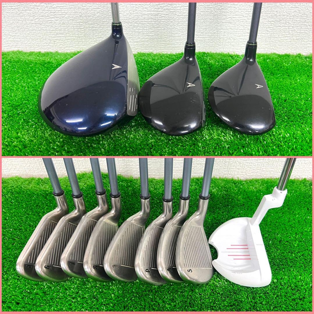 【レディース】打ちやすさNo.1❣️人気のゼクシオ × キャロウェイゴルフセット