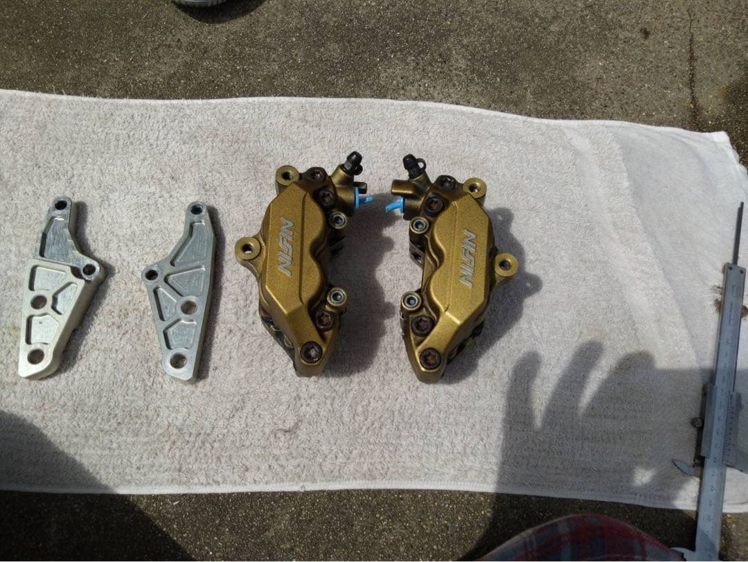 ニッシン NISINキャリパー 62mm オーリンズサポート付き