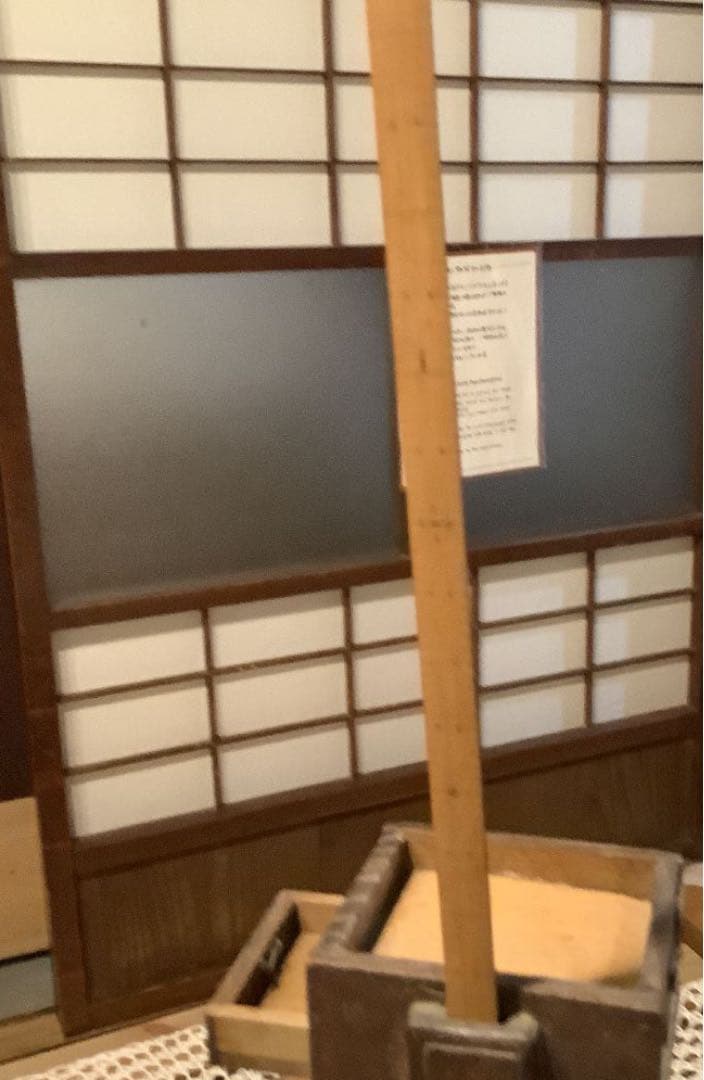 骨董品裁縫入れ