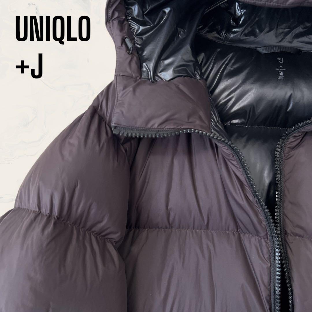 【ほぼ未使用】UNIQLO +J ライトダウン ボリューム パーカ