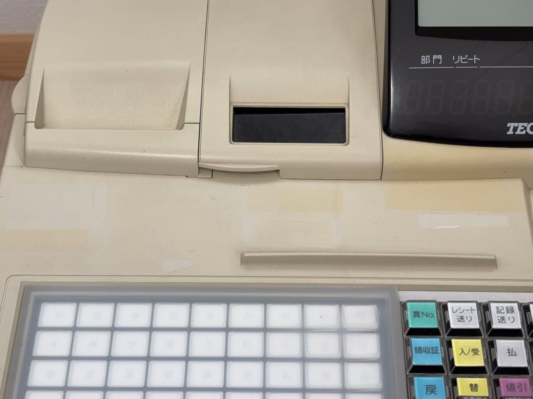 【動作OＫ】TEC 電子レジスター FS-1550 東芝テック -372-