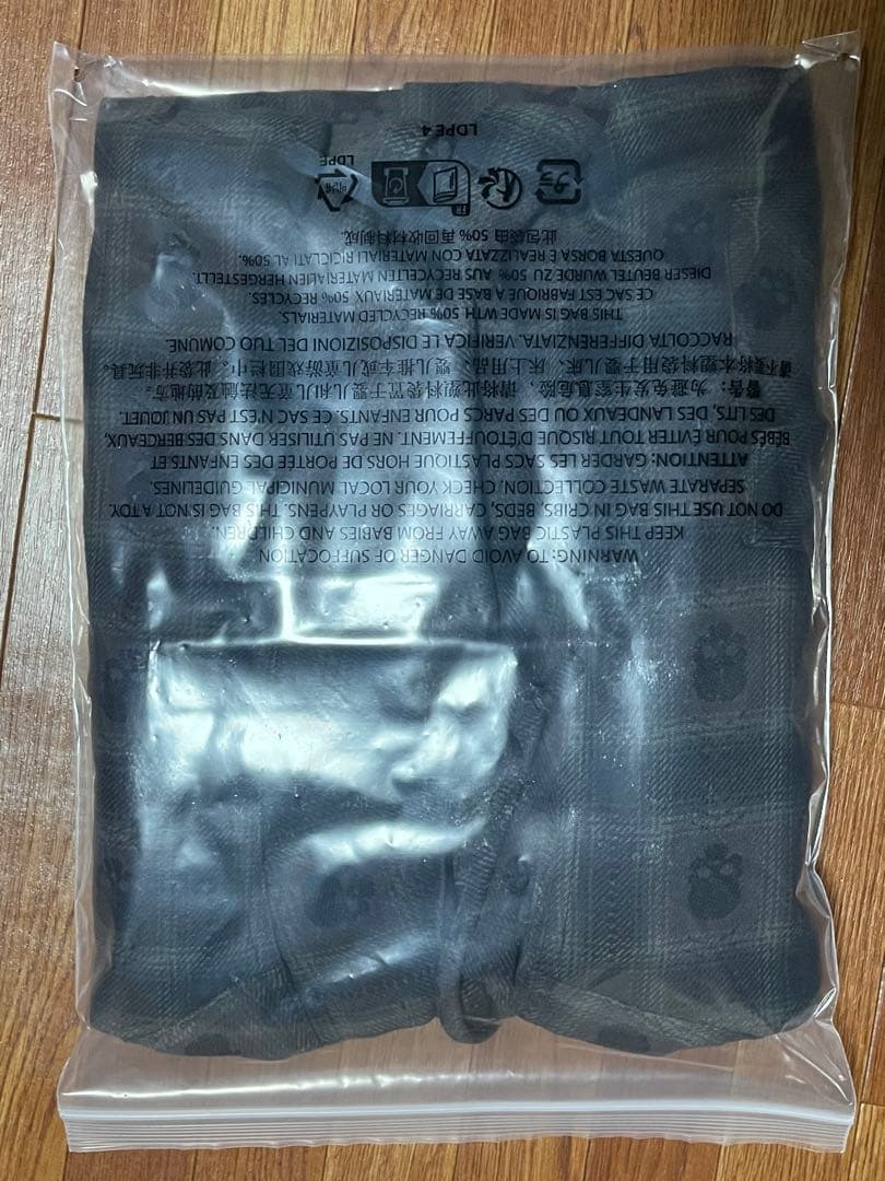 新品Supremeナンバーナイン Hooded Flannel Shirt